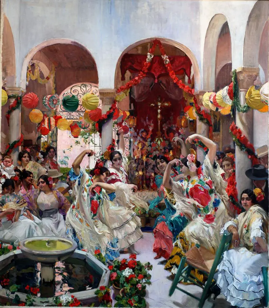 Vision of Spain (formerly, The Provinces of Spain) Sevilla, The Dance Joaquin Sorolla